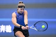 Karolina Muchova at the 2024 China Open - Day 12 - Source: Getty